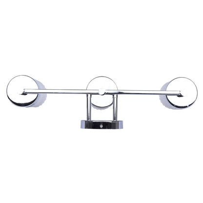 Canarm Eden 23in 3-Light Vanity | Chrome and Diamond Glass | Bathroom Vanity Light | 23.25 x 6.25 x 10.88 in | Model IVL1168A03CH
