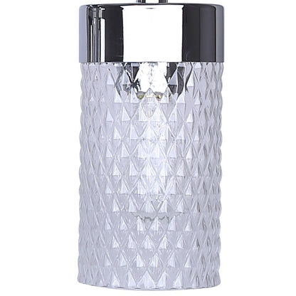 Canarm Eden 23in 3-Light Vanity | Chrome and Diamond Glass | Bathroom Vanity Light | 23.25 x 6.25 x 10.88 in | Model IVL1168A03CH