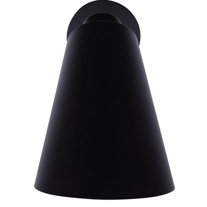 Canarm Rame 12in 1-Light Vanity Light | Retro Matte Black and Gold Metal | Bathroom & Powder Room | 11.66 x 5.125 x 12 in | Model IVL1178A01BKG