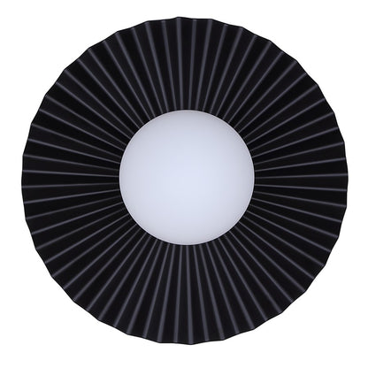 Canarm Payton 12in 1-Light Vanity Light | Matte Black and Opal Glass | Bathroom Vanity & Wall Sconce | 12 x 6.75 x 12 in | Model IVL1210A01BK9