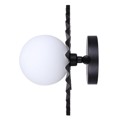Canarm Payton 28.5in 3-Light Vanity Light | Matte Black and Opal Glass | Bathroom Vanity & Grooming | 28.5 x 6.75 x 8.12 in | Model IVL1210A03BK9
