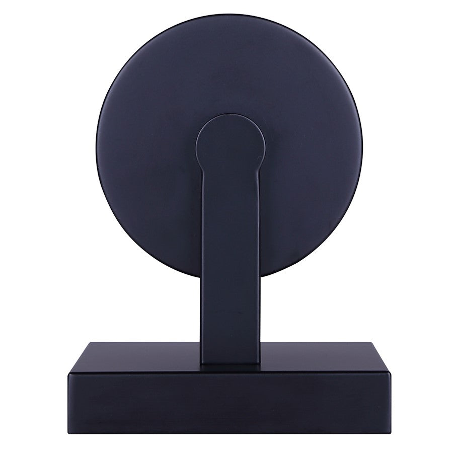 Canarm Britton 4.75in 1-Light Vanity Light | Matte Black and Clear Glass | Bathroom & Hallway | 4.75 x 6.12 x 8.62 in | Model IVL1234A01BK