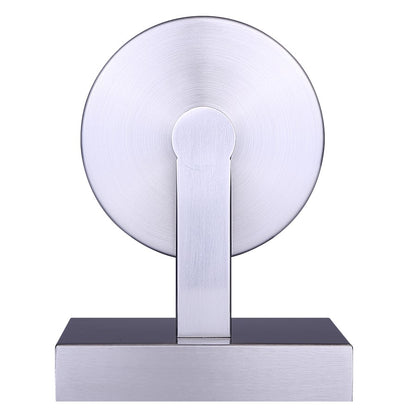 Canarm Britton 4.75in 1-Light Vanity Light | Brushed Nickel and Clear Glass | Bathroom & Hallway | 4.75 x 6.12 x 8.62 in | Model IVL1234A01BN