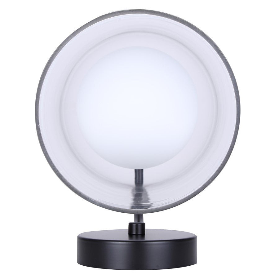 Canarm Pelia 1-Light Wall Sconce | Black Metal and Clear Glass | Hallway & Bedroom Accent | 7 x 10 x 19.88 in | Model IWF1142A01BK