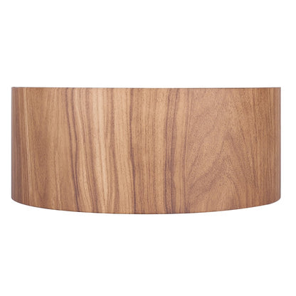 Canarm Dexter 13in 1-Light Wall Sconce | Matte Black and Faux Wood | Hallway & Entryway | W 13 x D 7 x H 5 in | Model IWL318A13BKW