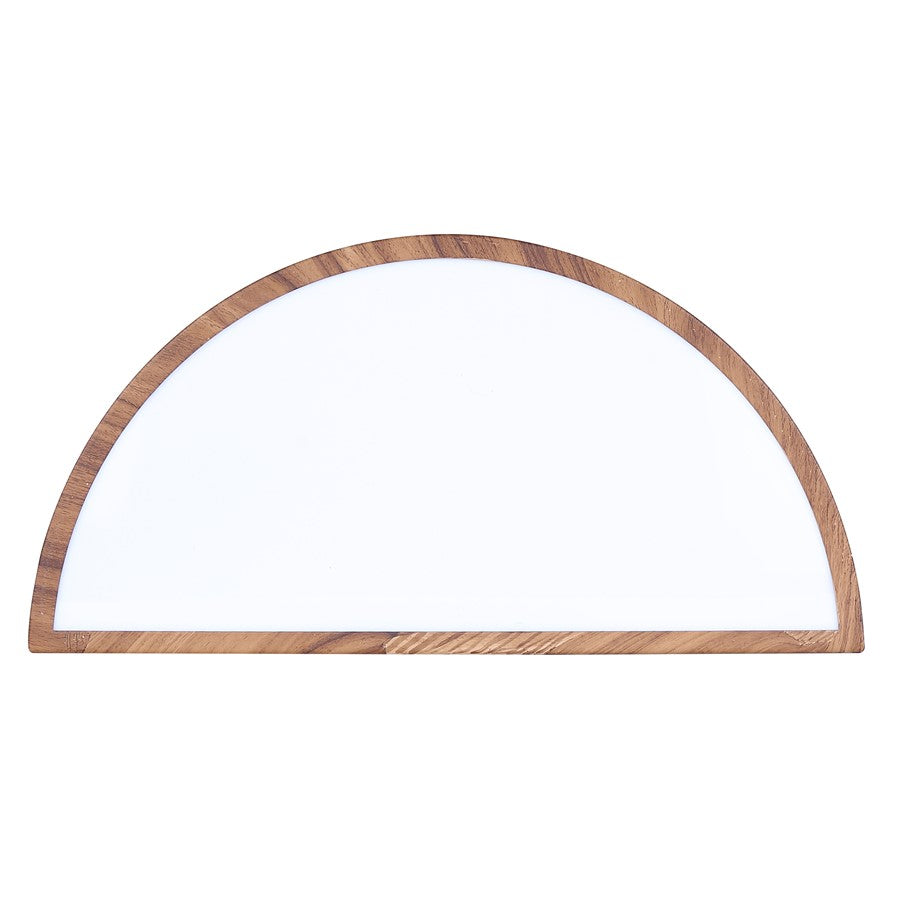 Canarm Dexter 13in 1-Light Wall Sconce | Matte Black and Faux Wood | Hallway & Entryway | W 13 x D 7 x H 5 in | Model IWL318A13BKW