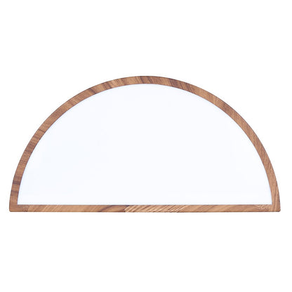 Canarm Dexter 13in 1-Light Wall Sconce | Matte Black and Faux Wood | Hallway & Entryway | W 13 x D 7 x H 5 in | Model IWL318A13BKW