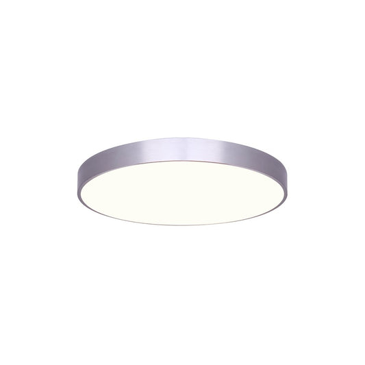 Canarm LED-CP5D10-BN 4.7in 1-Light Low Profile Disk Light | Brushed Nickel | Under Cabinet & Hallway | 4.7 x 4.7 x 0.77 in | Model LED-CP5D10-BN