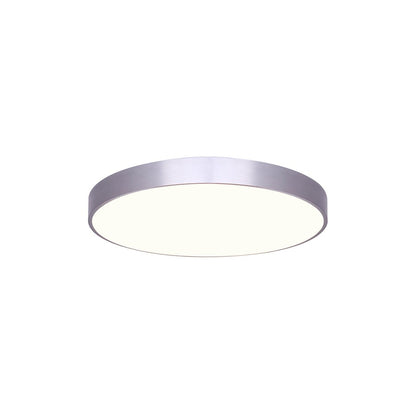 Canarm LED-CP7D10-BN 6.7in 1-Light Low Profile Disk Light | Brushed Nickel | Under Cabinet & Hallway | 6.7 x 6.7 x 0.77 in | Model LED-CP7D10-BN