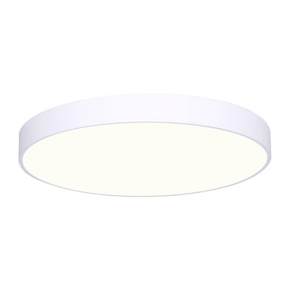 Canarm 7in 1-Light LED Disk Light | White Finish | Under Cabinet & Accent Lighting | 7 x 7 x 1 in | Model LED-CP7D10-WT