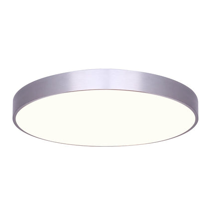 Canarm 9in 1-Light LED Disk Light | Brushed Nickel Finish | Under Cabinet & Accent Lighting | 9 x 9 x 1 in | Model LED-CP9D10-BN