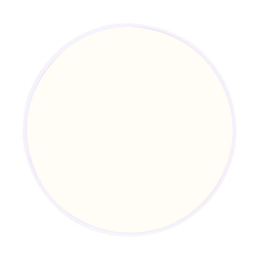 Canarm 9in 1-Light LED Disk Light | White Finish | Under Cabinet & Accent Lighting | 9 x 9 x 1 in | Model LED-CP9D10-WT