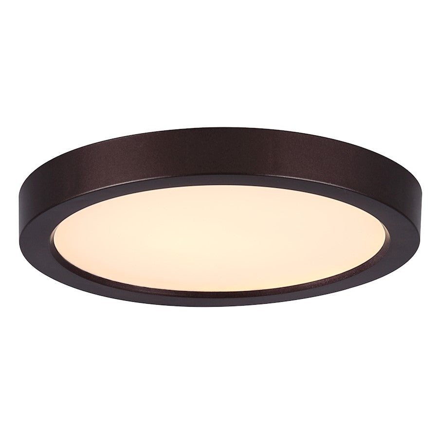 Canarm LED-SM55DL-ORB-C 5.5in 1-Light LED Disk Light | Oil Rubbed Bronze Surface Mount | Kitchen & Hallway | 5.5 x 1 x 1 in | Model LED-SM55DL-ORB-C