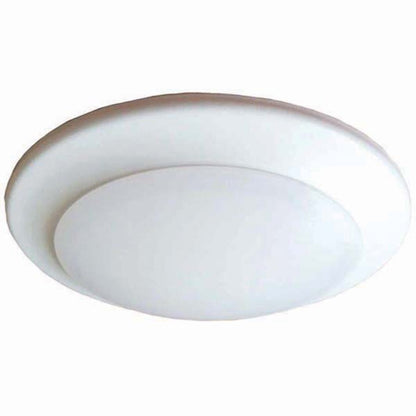Canarm LED-SM6DL 6in 1-Light Low Profile Disk Light | White | Hallway & Closet Ceiling | 6 x 1 x 1 in | Model LED-SM6DL-WT-C