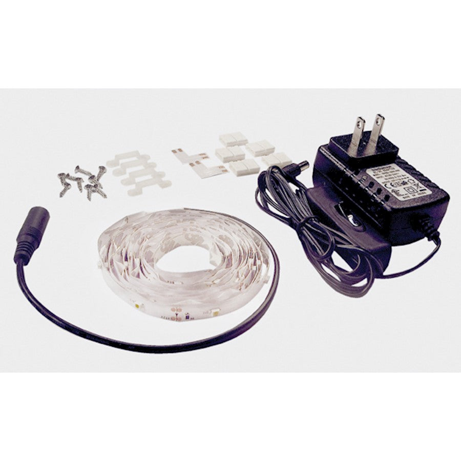 Canarm LED Flexible Tape Light Kit 78.75in | Warm White 3000K Under Cabinet Lighting | 420 Lumens, 4W, Cut-to-Fit | Model LED3528TW2M