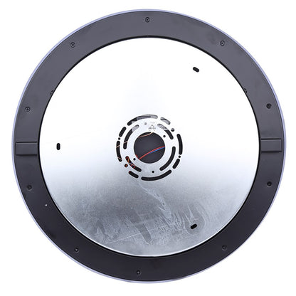 Canarm Gavyn 16in 1-Light LED Flush Mount | Modern Matte Black Metal | Bedroom & Hallway Ceiling Light | 16 x 16 x 2.25 in | Model LFM279A16BK