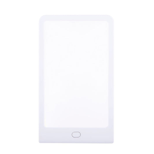 Canarm Therapy Lamp LED Table Mirror | White Portable Light Therapy & Reading Lamp | Desk & Bedside | 6 x 10 in | Model LH01WH-C