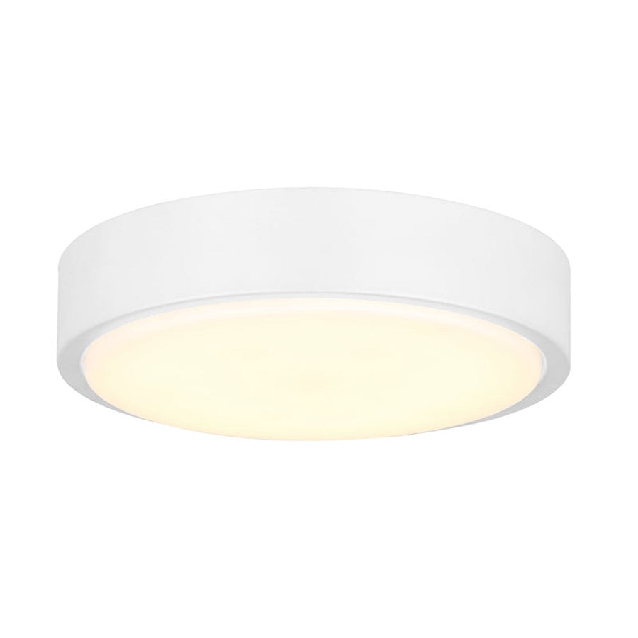 Canarm LED Light Kit 9in White | Metal/Acrylic Construction | Ceiling Fan Light Kit | 22W 1000 Lumens 3000K | Model LK-CPWH