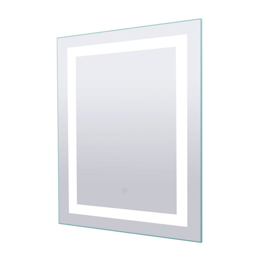 Canarm 28in Oval LED Mirror | Touch Button 3000K 80 CRI | Bathroom & Vanity | 28 x 2 x 28 in | Model LM115S2727D