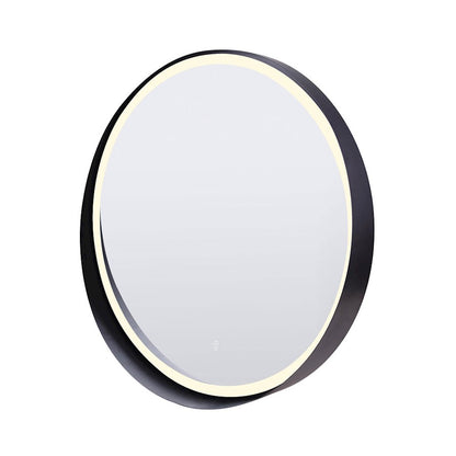 Canarm 27in Round LED Mirror | Adjustable 3000K-6000K with Defogger | Bathroom & Vanity | 27 x 27 in | Model LMD02A2727D