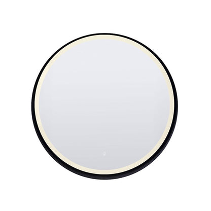 Canarm 27in Round LED Mirror | Adjustable 3000K-6000K with Defogger | Bathroom & Vanity | 27 x 27 in | Model LMD02A2727D