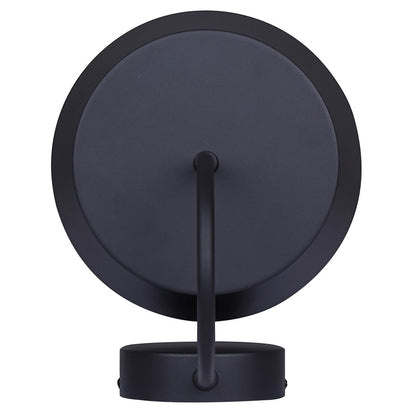 Canarm Baxley 11in 1-Light Outdoor Lantern | Modern Black Metal and Acrylic | Entryway & Garden | 11 x 9 x 8.38 in | Model LOL638BK