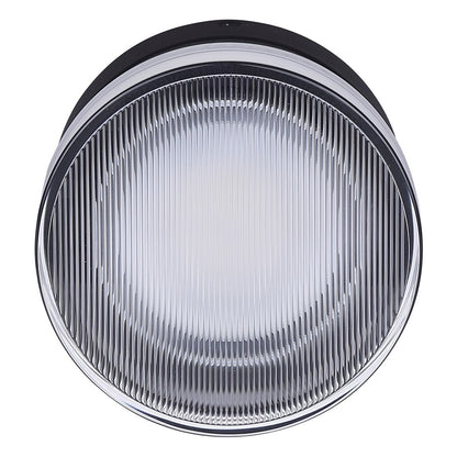Canarm Benni 5in 1-Light Outdoor Lantern | Modern Black Metal and Acrylic | Entryway & Patio | 5.38 x 3.75 x 5.38 in | Model LOL646BK