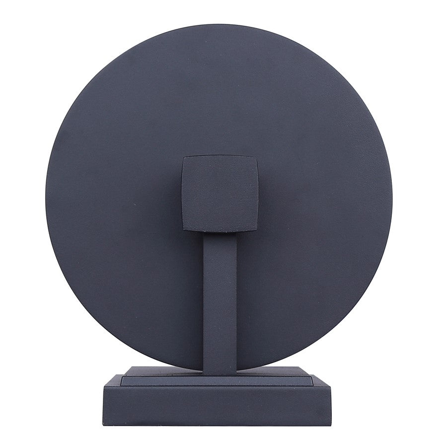 Canarm Vero 1-Light Outdoor Wall Lantern | Modern Black Metal | Entryway & Patio | 8 x 7 x 11 in | Model LOL674BK
