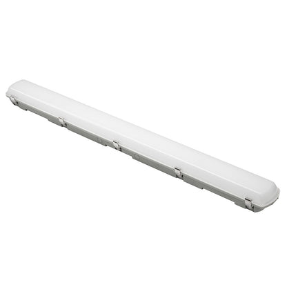 Canarm 48in 40W LED Vapor Tight Flush Mount | White PC Body | Garage & Utility | 47.87 x 3.12 x 4.62 in | Model LP848220-DB5K
