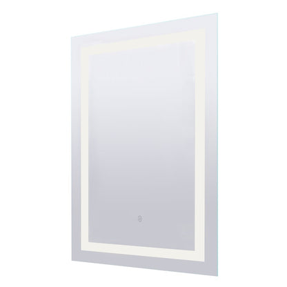 Canarm Madison 28x36in LED Mirror | Mirror Finish | Bathroom & Vanity | 28 x 28 x 36 in | Model LR8101A2836D
