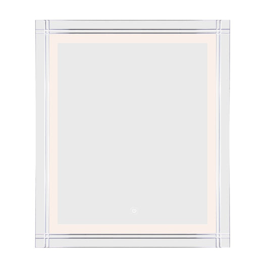 Canarm Madison 36x42in LED Mirror | Mirror Finish | Bathroom & Dressing Area | 36 x 36 x 42 in | Model LR8D01A3642D