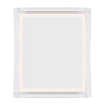 Canarm Madison 36x42in LED Mirror | Mirror Finish | Bathroom & Dressing Area | 36 x 36 x 42 in | Model LR8D01A3642D