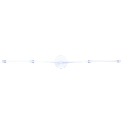 Canarm Axa 44in 4-Light LED Track Light | Modern White Metal and Acrylic | Living Room, Kitchen & Workspace | Model LT295A05WH