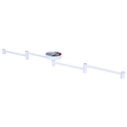 Canarm Axa 44in 4-Light LED Track Light | Modern White Metal and Acrylic | Living Room, Kitchen & Workspace | Model LT295A05WH