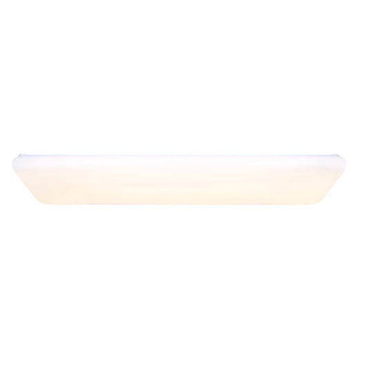 Canarm Madison LED Utility Light 50in 3in | White Flush Mount | Garage & Workshop | Integrated LED, 80 CRI | Model LU48A50