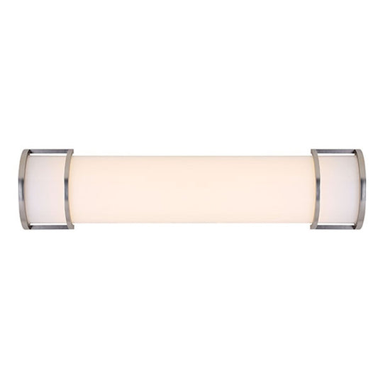 Canarm Nora 24in LED Vanity Light | Brushed Nickel and Acrylic Lens | Bathroom & Powder Room | 1700 Lumens, 3000K, Non-Dimmable | Model LVL113A24BN