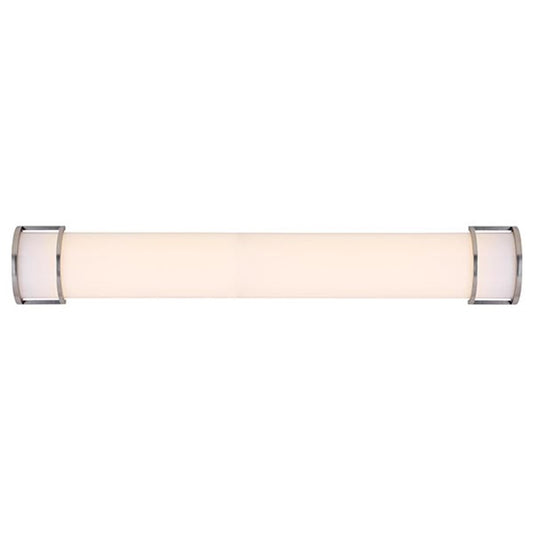 Canarm Nora 36in LED Vanity Light | Brushed Nickel and Acrylic Lens | Bathroom & Powder Room | 2400 Lumens, 3000K, Non-Dimmable | Model LVL113A36BN