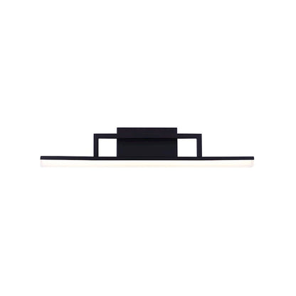 Canarm Caysen 24in LED Vanity Light | Matte Black Finish | Bathroom Vanity Lighting | 24 x 3.25 x 4.75 in | Model LVL208A24BK