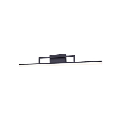 Canarm Caysen 36in LED Vanity Light | Matte Black Finish | Bathroom Vanity Lighting | 36 x 3.25 x 4.75 in | Model LVL208A36BK