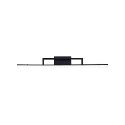 Canarm Caysen 36in LED Vanity Light | Matte Black Finish | Bathroom Vanity Lighting | 36 x 3.25 x 4.75 in | Model LVL208A36BK