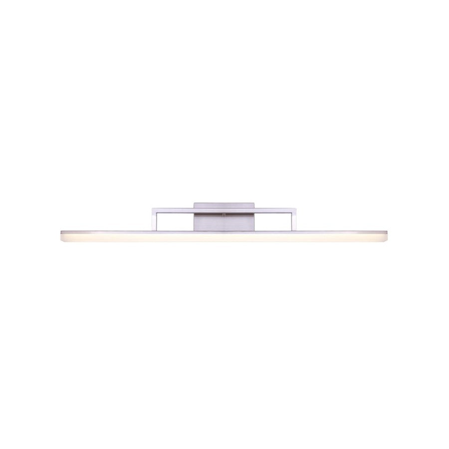 Canarm Caysen 36in LED Vanity Light | Brushed Nickel Modern Bath Bar | Bathroom & Powder Room | 36 x 5 x 3 in | Model LVL208A36BN