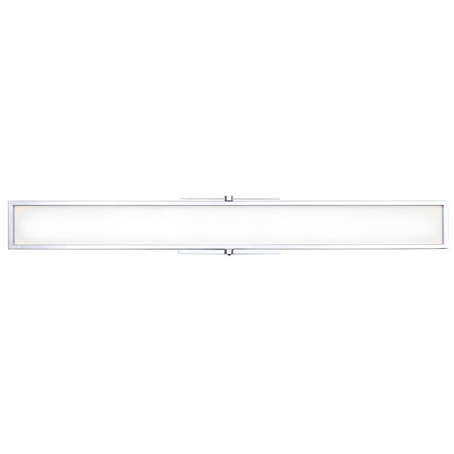 Canarm Pax 36in 1-Light LED Vanity Light | Modern Chrome and Flat Opal Glass | Bathroom Vanity | 36 x 2.75 x 4.75 in | Model LVL229A36CH