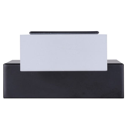 Canarm Farrow 4.75in 1-Light LED Wall Sconce | Modern Matte Black Metal | Bathroom & Hallway Accent | 4.75 x 2.75 x 13.63 in | Model LVL291A01BK