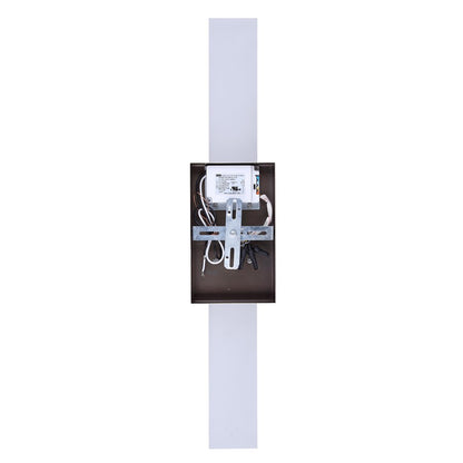 Canarm Farrow 24.88in 2-Light LED Vanity Light | Modern Gold Metal | Bathroom & Powder Room | 4.75 x 2.75 x 24.88 in | Model LVL291A02GD