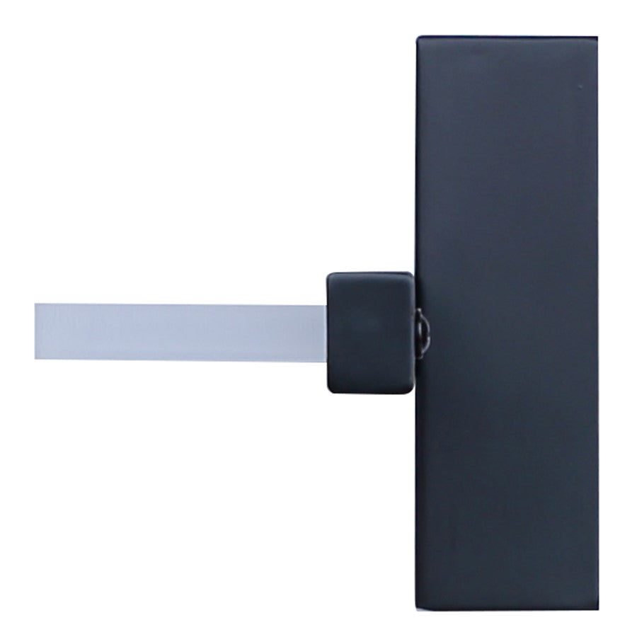 Canarm Madison 24.13in 1-Light LED Vanity Light | Modern Matte Black Steel | Bathroom & Dressing Area | 24.13 x 3.75 x 4.38 in | Model LVL327A24BK