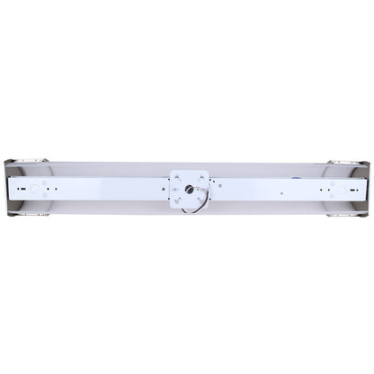 Canarm Madison 36.75in 1-Light LED Bathroom Vanity | Modern Brushed Nickel and Frosted Acrylic | Bathroom Grooming & Makeup | Model LVL328A36BN