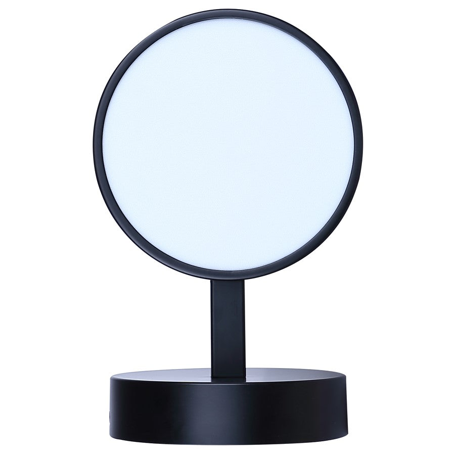 Canarm Montgomery 5.75in 1-Light LED Sconce | Minimalist Matte Black and Acrylic | Bedroom & Hallway | 5.75 x 9 x 5.12 in | Model LWF315A01BK