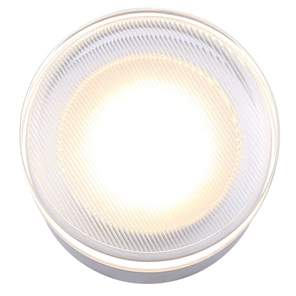 Canarm Benni 5in 1-Light LED Wall Sconce | Brushed Nickel and Acrylic Shade | Hallway & Entryway | 5.375 x 5.375 x 3.75 in | Model LWL296A05BN