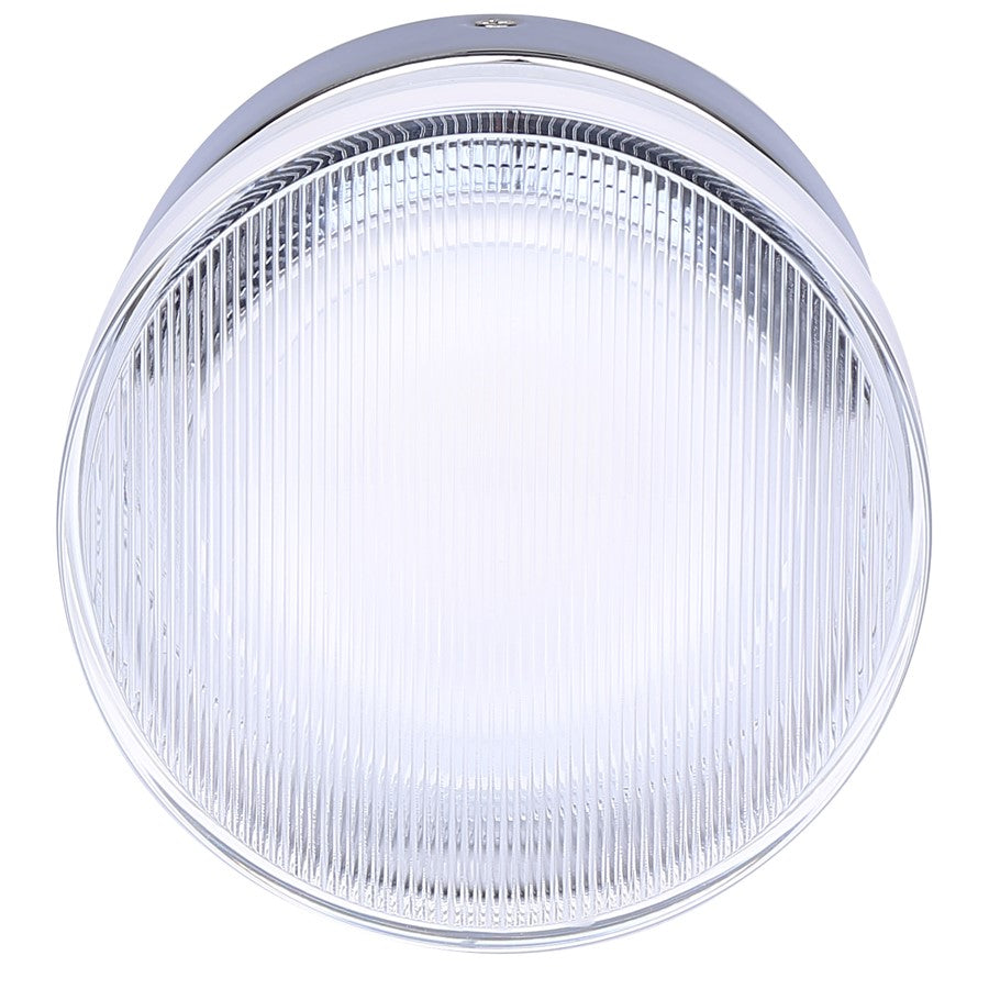 Canarm Benni 5in 1-Light LED Wall Sconce | Chrome and Acrylic Shade | Hallway & Entryway | 5.375 x 5.375 x 3.75 in | Model LWL296A05CH