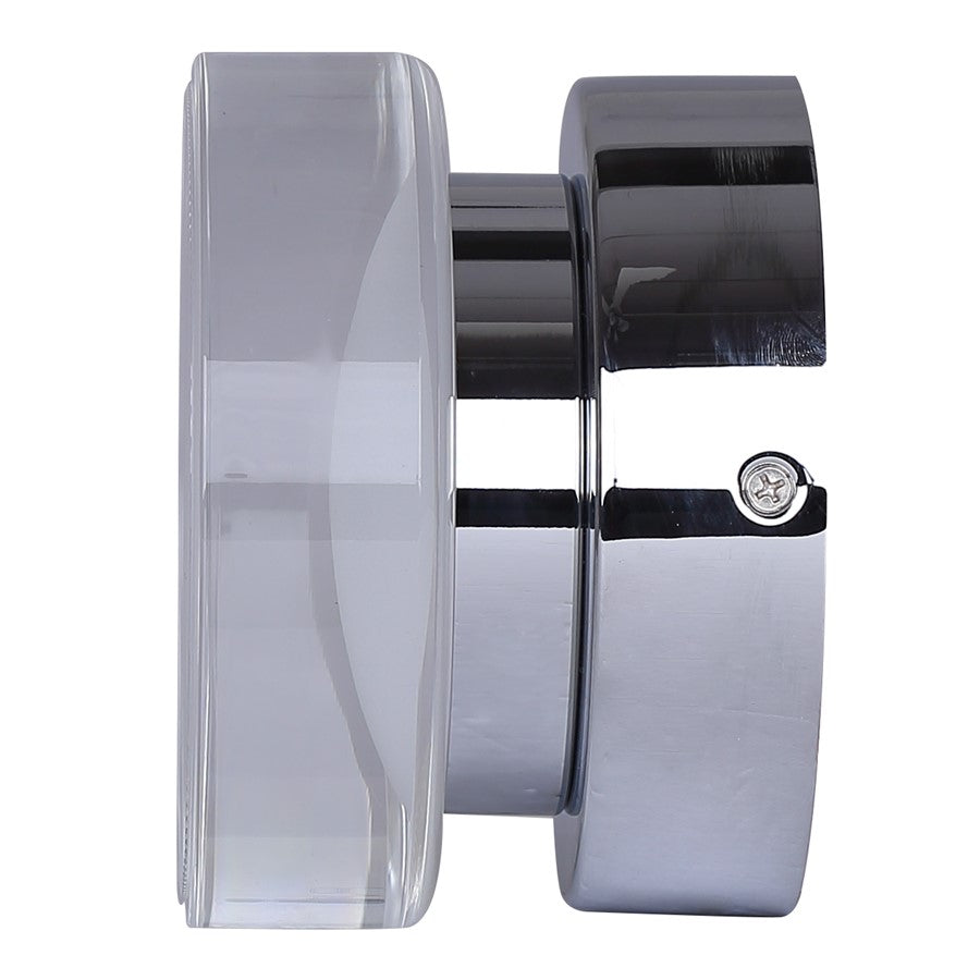 Canarm Benni 5in 1-Light LED Wall Sconce | Chrome and Acrylic Shade | Hallway & Entryway | 5.375 x 5.375 x 3.75 in | Model LWL296A05CH